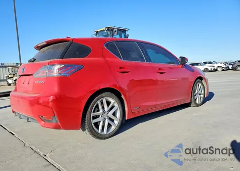2015 Lexus Ct 200 из США, поврежденный, VIN JTHKD5BH9F2244691